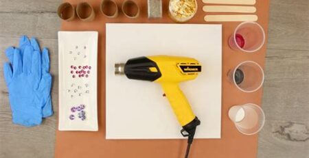How to Safely Use a Heat Gun for DIY Crafting