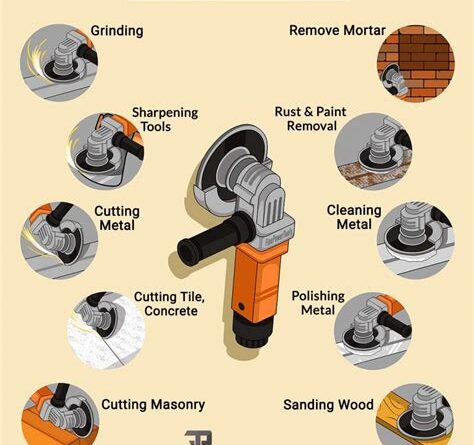 Best Practices for Using an Angle Grinder on Various Materials