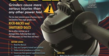 5 Essential Safety Tips When Using an Angle Grinder