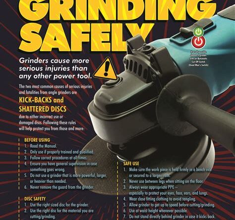 5 Essential Safety Tips When Using an Angle Grinder