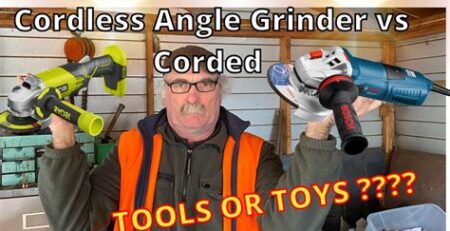 The Pros and Cons of Corded vs Cordless Angle Grinders